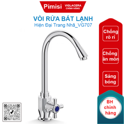 Vòi rửa bát lạnh Viglacera VG707 hiện đại trang nhã