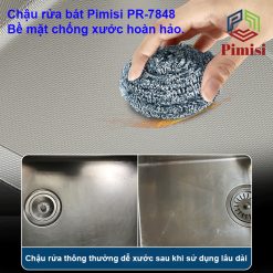 Bồn rửa chén Pimisi PR-7848 chống xước