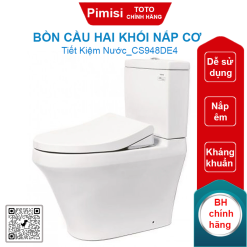 Bồn cầu hai khối nắp cơ TOTO CS948DE4