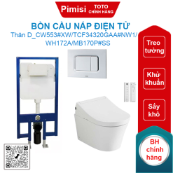 Bồn Cầu Treo Tường TOTO CW553/TCF34320GAA