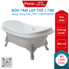 Bồn tắm TOTO FBY1756PTNE#W gang tráng men 1.75M