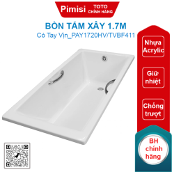 Bồn tắm TOTO PAY1720HV/TVBF411 xây 1.7M