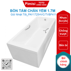 Bồn tắm TOTO PAY1725HVC/TVBF411 chân yếm 1.7M