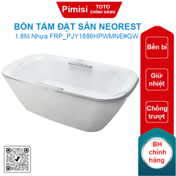 Bồn tắm TOTO PJY1886HPWMNE#GW Nhựa FRP NEOREST 1.8M