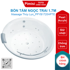 Bồn tắm TOTO PPYB1720HPTE ngọc trai 1.7M tròn