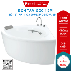 Bồn tắm góc TOTO PPY1353-3HPE#P/DB505R-2B 1.3M