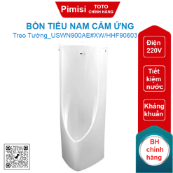 Bồn tiểu nam Toto USWN900AE#XW/HHF90603 cảm ứng dùng điện