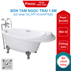 [CLC] Bồn tắm TOTO PPY1810HIPTE#S lập thể 1.8M ngọc trai