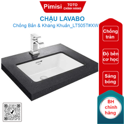 Chậu lavabo TOTO LT505T#XW âm bàn