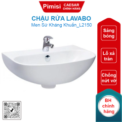 Chậu rửa lavabo Caesar L2150 treo tường
