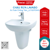 Chậu rửa lavabo Caesar L2152/P2443 treo tường chân ngắn