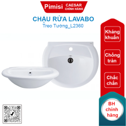 Chậu rửa lavabo Caesar L2360 treo tường