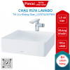 Chậu rửa lavabo TOTO LW574JW/F#W đặt bàn