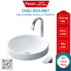 Chậu rửa mặt TOTO L1704#XW đặt bàn hình tròn