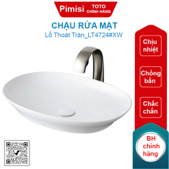 Chậu rửa mặt TOTO LT4724#XW đặt bàn cao cấp (New Neorest)