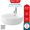 Chậu rửa mặt TOTO LW895JW/F#W đặt bàn hình tròn