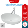 Chậu rửa mặt lavabo TOTO LT1705#MW đặt bàn trắng mờ
