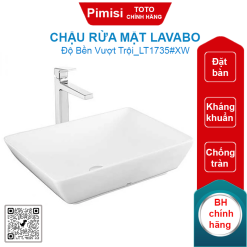 Chậu rửa mặt lavabo TOTO LT1735#XW đặt bàn