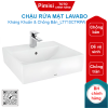 Chậu rửa mặt lavabo TOTO LT710CTR#W đặt bàn (New Neorest)
