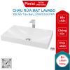Chậu rửa mặt lavabo TOTO LW645JNW/F#W đặt bàn sứ cao cấp