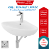 Chậu rửa mặt lavabo TOTO LW815CJW/F treo góc tường