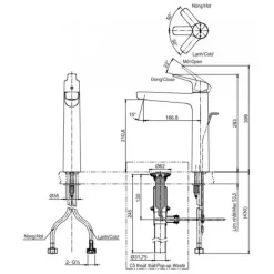 Alternative view of Gật gù nóng lạnh TOTO TLG03305B#PFG cổ cao