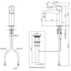 Alternative view of Vòi gật gù nóng lạnh TOTO TLG09301V
