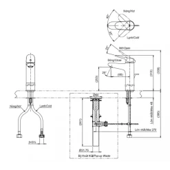 Alternative view of Gật gù nóng lạnh TOTO TLS04306V cổ cao