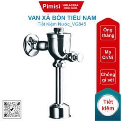 Van xả bồn tiểu nam Viglacera VG845 (VGHX05) ống thẳng