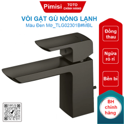 Vòi gật gù nóng lạnh TOTO TLG02301B#MBL màu đen mờ