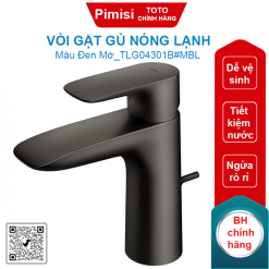 Vòi gật gù nóng lạnh TOTO TLG04301B#MBL màu đen mờ