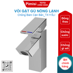 Vòi gật gù nóng lạnh TOTO TX115LI