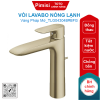 Vòi lavabo TOTO TLG04304B#BFG nóng lạnh thân cao vừa vàng pháp mờ