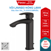 Vòi lavabo TOTO TLG09303B#MBL nóng lạnh thân cao vừa màu đen mờ