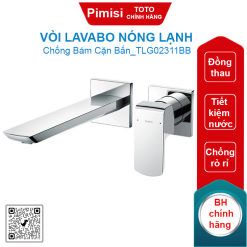 Vòi lavabo Toto TLG02311BB nóng lạnh âm tường