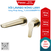 Vòi lavabo Toto TLG03308BB#PFG nóng lạnh âm tường vàng pháp bóng