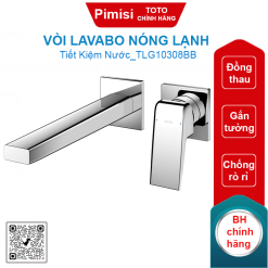 Vòi lavabo Toto TLG10308BB (TLG10308B) nóng lạnh âm tường