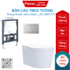 Bồn cầu COTTO SC198817(T) treo tường thoát ngang