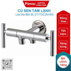 Củ sen tắm COTTO CT172C20(HM) lạnh