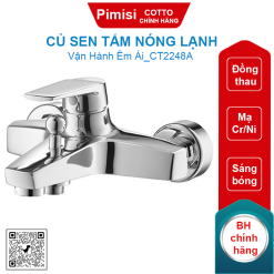 Củ sen tắm COTTO CT2248A nóng lạnh