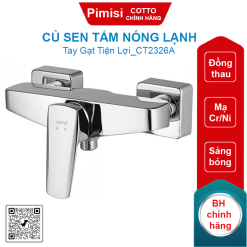 Củ sen tắm COTTO CT2326A nóng lạnh