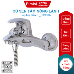Củ sen tắm COTTO CT350A Augusta nóng lạnh