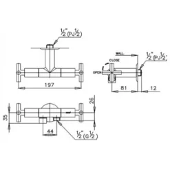 Alternative view of Củ sen tắm COTTO CT172C16(HM) lạnh