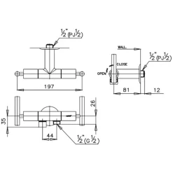 Alternative view of Củ sen tắm COTTO CT172C20(HM) lạnh