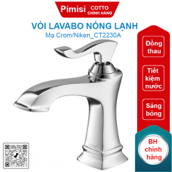 Vòi lavabo COTTO CT2230A Everett nóng lạnh