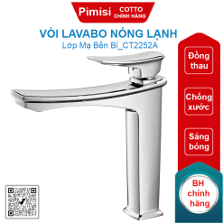 Vòi lavabo COTTO CT2252A Thantara thân cao nóng lạnh