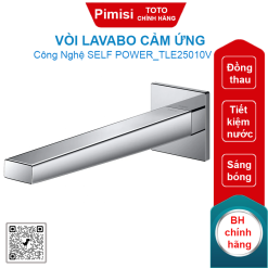 Vòi lavabo cảm ứng TOTO TLE25010V tự động gắn tường
