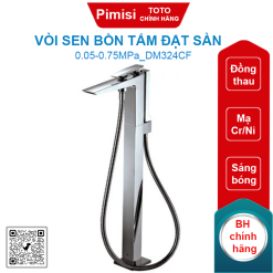Vòi sen bồn tắm TOTO DM324CF nóng lạnh đặt sàn