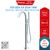 Vòi sen xả bồn tắm TOTO TBP01301A#BN/TBN01105B Nickel mờ