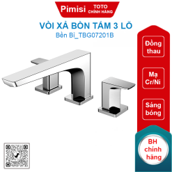 Vòi xả bồn tắm TOTO TBG07201B 3 lỗ